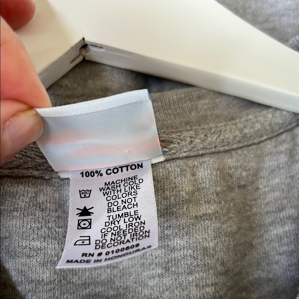 Junk Food Clothing Gray and Red Budweiser Hoodie - Picture 5 of 5